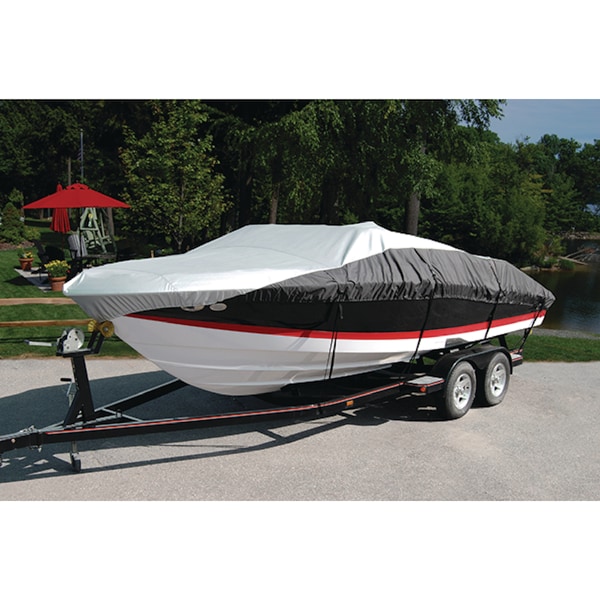 Taylor Boat Guard Eclipse V-Hull Boat Cover w/ Storage Bag, 19'-21' 70906 - main